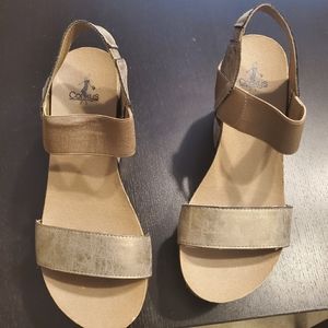 Womens wedge Corkys